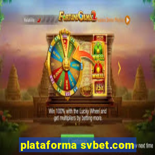 plataforma svbet.com